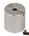 EM-Tec H15P M4 adapter for pin stub, Ø15x16mm, M4